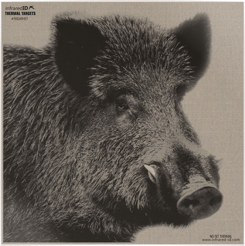 Reshet Graf LTD Infrared-ID Thermal Boar Head Target - RBOARHD1