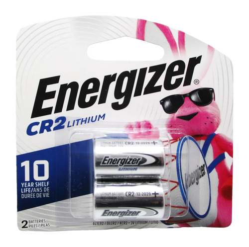 Energizer CR2 Lithium Batteries 2-Pack - EL1CR2BP2.B4