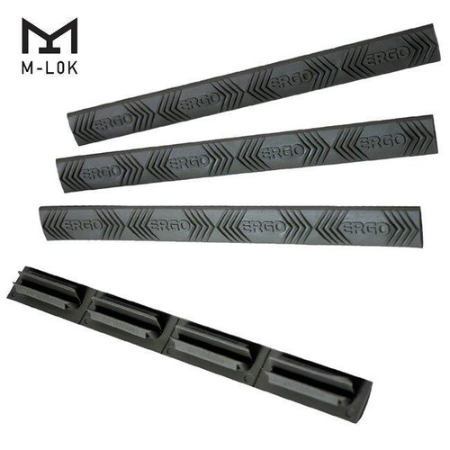 Ergo Grip WedgeLok M-LOK Rail Cover 4-Pack, Black - 4332-4PK-BK