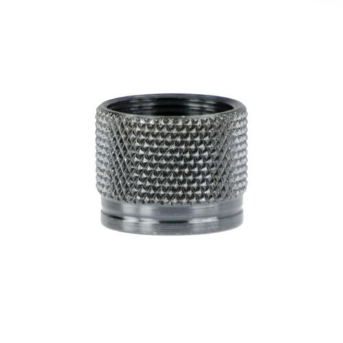 GrovTec Muzzle Thread Protector for Pencil Barrels, 1/2-28 x .625", Black Oxide - GTHM246