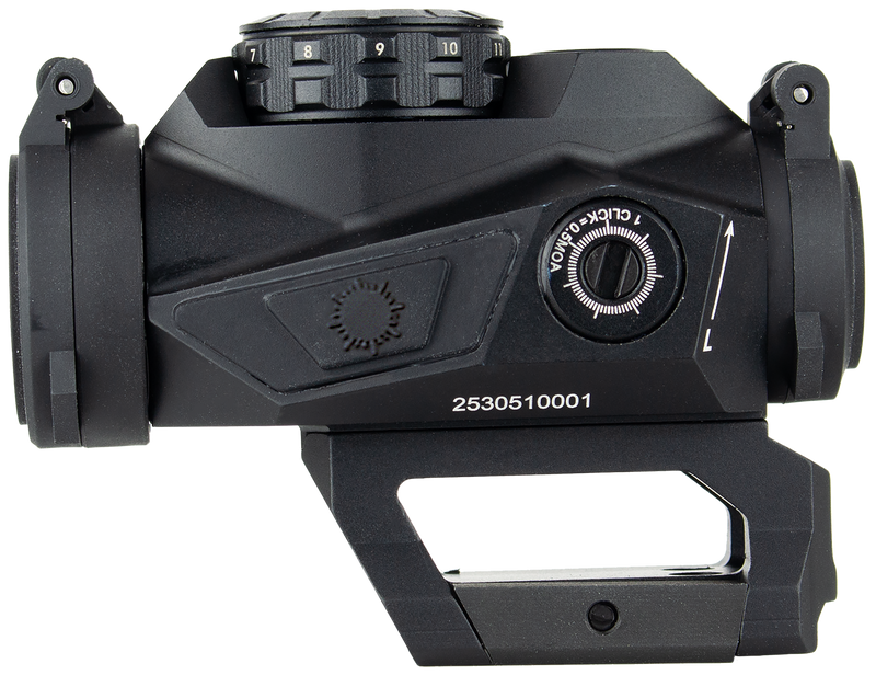 Steiner T1Xi 1x24mm 2 MOA Red Dot/60 MOA Circle Multi Reticle Rifle Sight, Matte Black - 8800