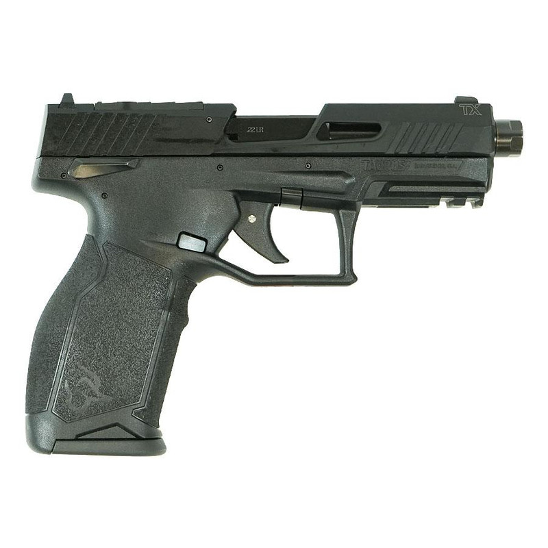 Taurus TX22 Gen 2 TORO .22 LR 4.6" 22rd Semi-Auto Pistol, Black - 1-2TX22P141-5XMAG