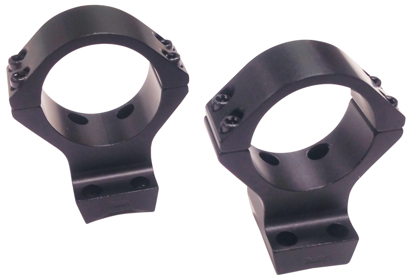 Talley Scope Mount/Ring Combo 30mm Tube High Rings Long/Magnum Action 20 MOA, Black Anodized - 750735LM