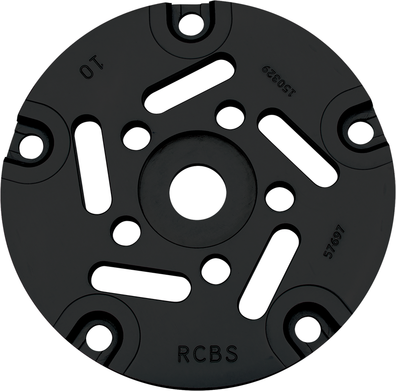 RCBS 88929 Pro Chucker 5 Shell Plate Size #6 Black Steel
