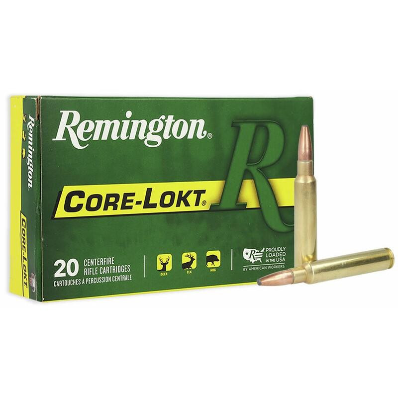 Remington Core-Lokt .338 Rem Ultra Mag 250gr PSP Rifle Ammunition 20rd - 27942