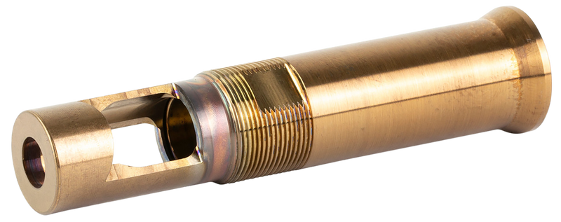 Otter Creek Arms OTB Muzzle Brake, 1/2x28, Raw Heat Treat - OCL804