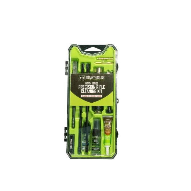 Breakthrough Clean Technologies Vision Series Rifle Cleaning Kit .25 Cal/6.5mm - BT-CCC-25R