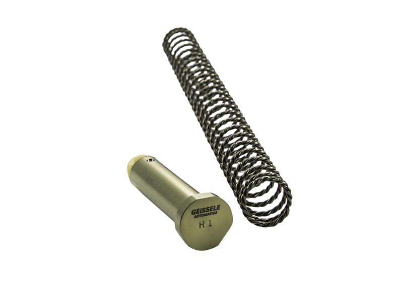 Geissele Automatics Super 42 Braided Wire Buffer Spring Combo, Silver - 05495