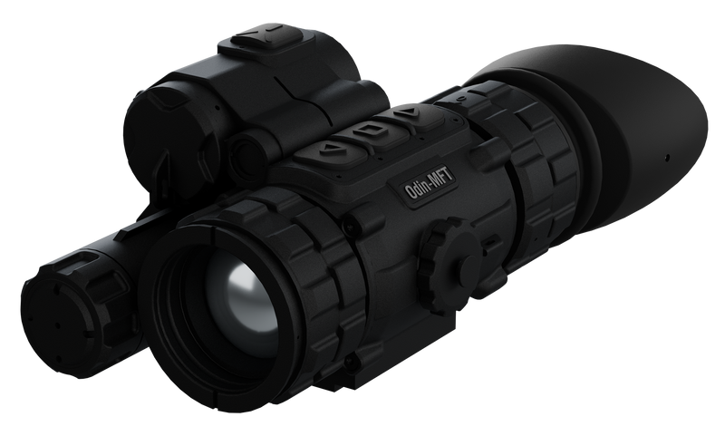 ATN Odin 6 MFT 1-8x25 Thermal Monocular, 640x480 Resolution, Black - TIMFOD6625