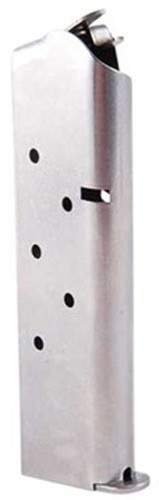Metalform 1911 Government 45 ACP 7rd Magazine, Stainless Steel - M1911457SPWB