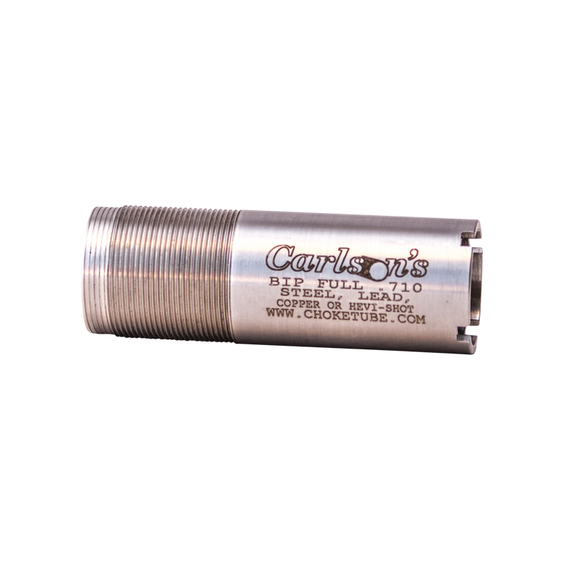 Carlson's Flush Full Choke Tube for Browning Invector Plus 12 Gauge, Stainless Steel - 59966