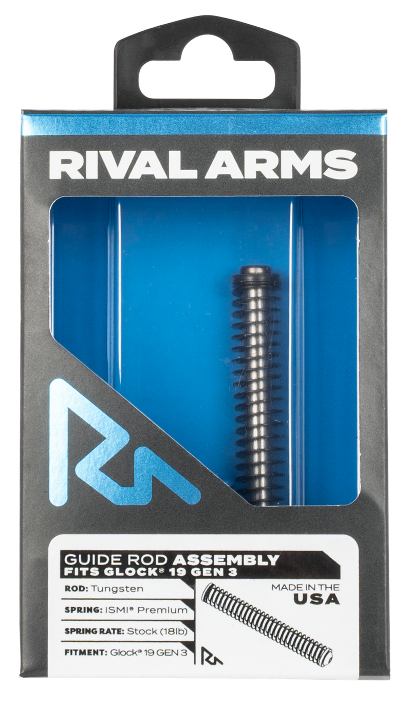 Rival Arms Guide Rod Assembly, Tungsten for Glock 19 Gen3 - RA50G201T