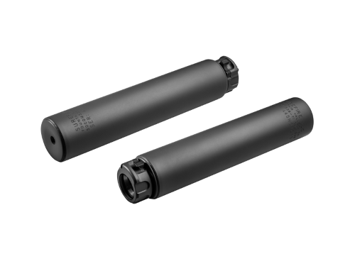 SureFire SOCOM 338 Gen2 Titanium Suppressor, Black - SOCOM338-TI-BK