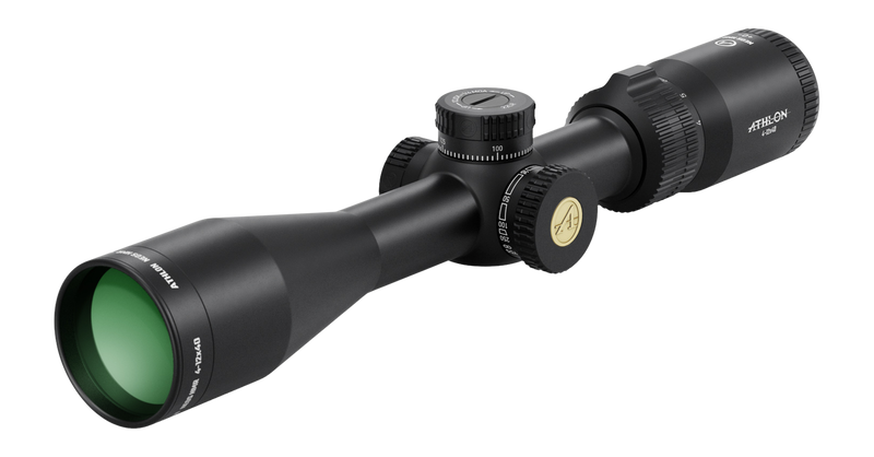 Athlon Optics Neos HMR 4-12x40 Riflescope, Black - 216026