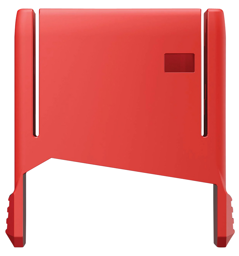 Real Avid Smart-Fit AR-10 Vise Block Sleeve, Red/Gray - AVAR10SFVBS