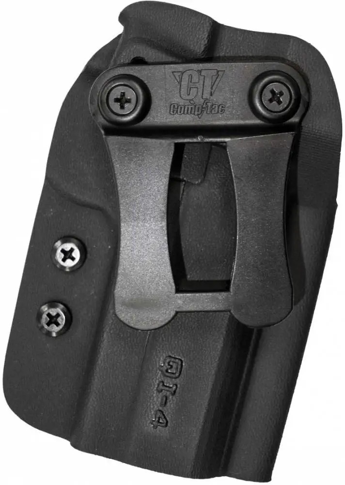 Comp-Tac QI IWB Kydex Holster Size 4 1911 Right Hand Black - C572QI004N00N