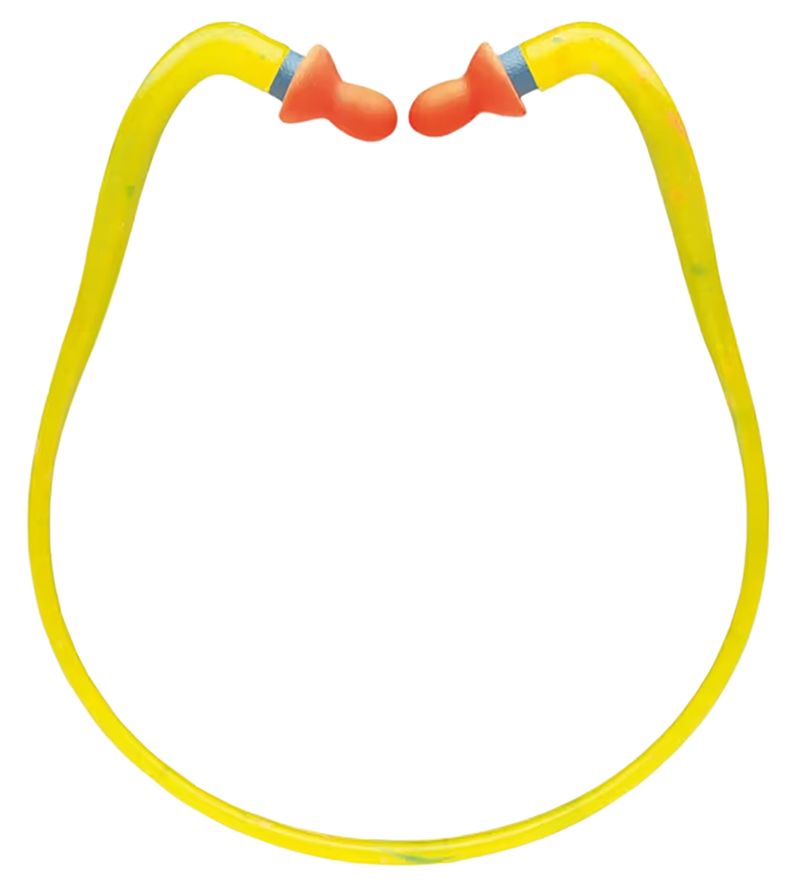 Howard Leight Quiet Band Hearing Protector, Yellow/Orange - RQB1S