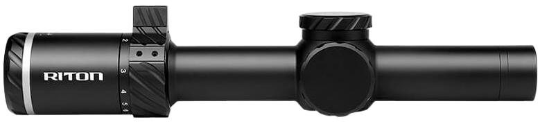 Riton Optics 3 Tactix Black 1-8x24mm 30mm SFP Riflescope - 3T18ASIBLK2