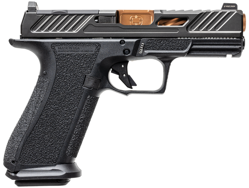 Shadow Systems XR920 Elite 9mm 4" 17+1 Pistol, Black/Bronze - SS-3011