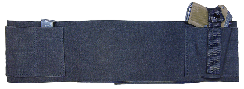 PSP Concealed Carry Belly Band Holster, Black - BELLYBANDL