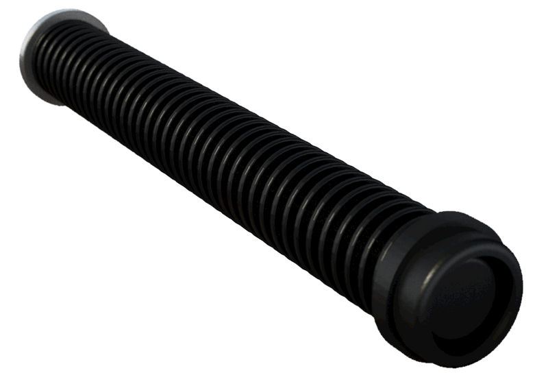 Rival Arms Guide Rod Assembly for Glock 17 Gen 4, Stainless Steel with Titanium Finish - RA50G111S