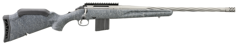 Ruger American Gen II .22 ARC 20" 10+1 Bolt-Action Rifle, Gray Splatter - 46918