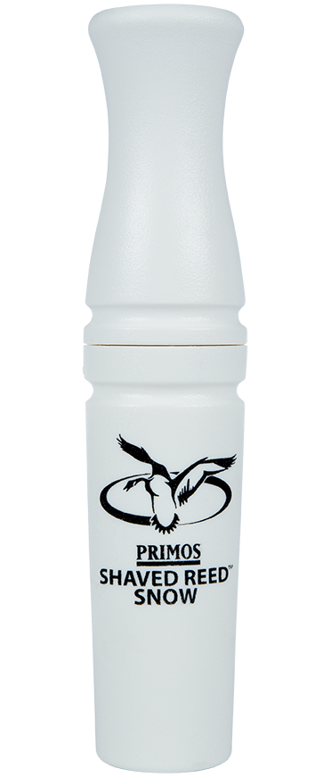 Primos 828 Shaved Reed Open Call Snow Geese Sounds Game Call, White