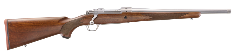 Ruger Hawkeye Hunter 243 Win 16.6" 4+1 Bolt-Action Rifle, Satin Stainless Steel - 67106