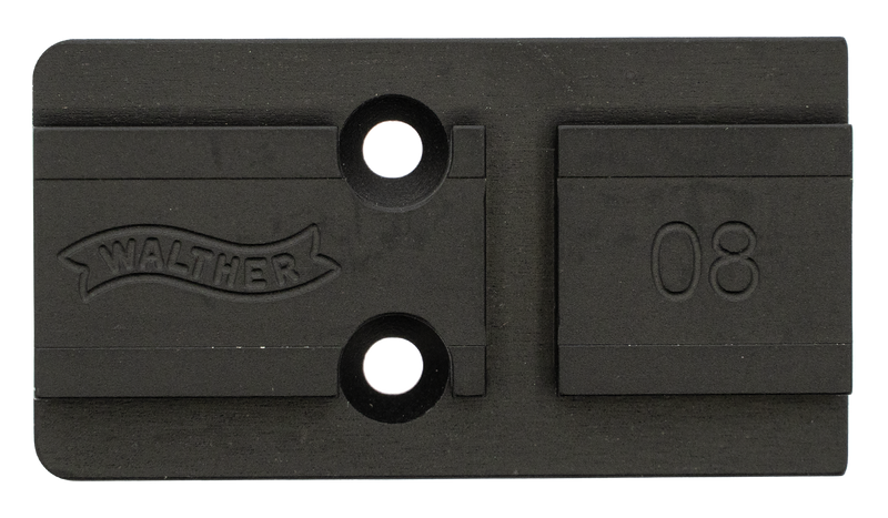 Walther Arms PDP 2.0 Optic Plate, Black - 5136211