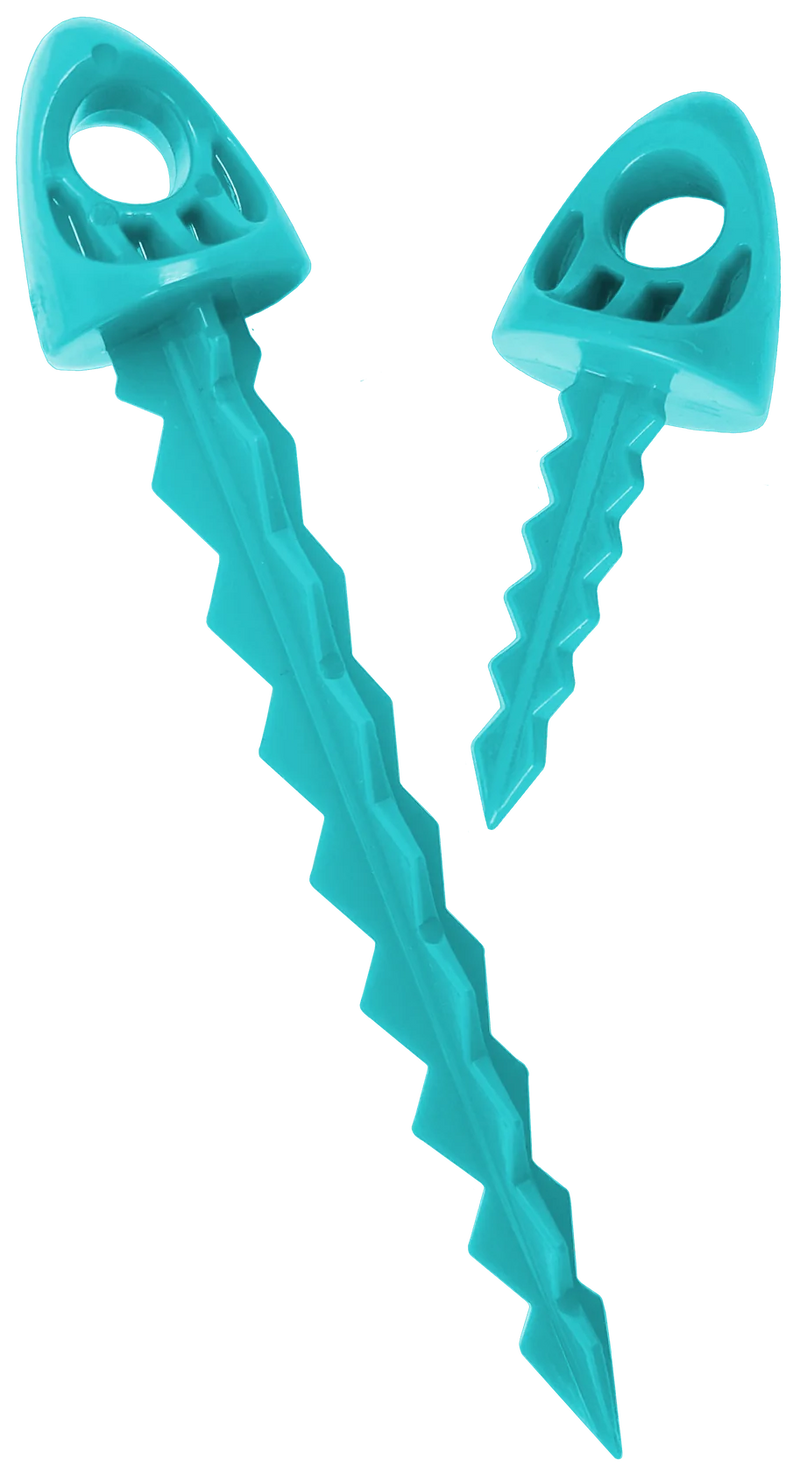 Targettack Teal Green Polycarbonate Target Tacks 12 Pack - TTMVP12PKTE