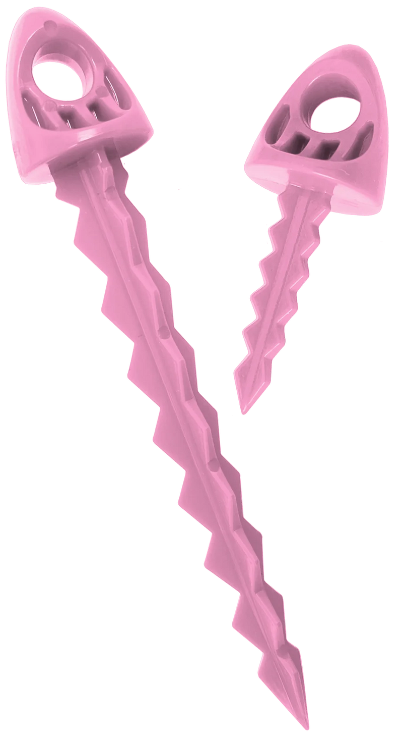 Targettack Pink Polycarbonate Target Tacks 12 Pack - TTMVP12PKPI