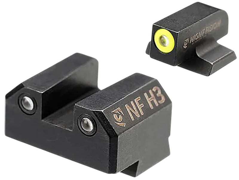 Night Fision Canik Mete SF Night Sights, Yellow Front - CNK029003YGZG