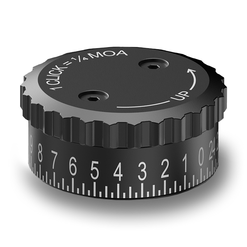 Burris Knob Synergy Advanced Exposed, Black - 626402