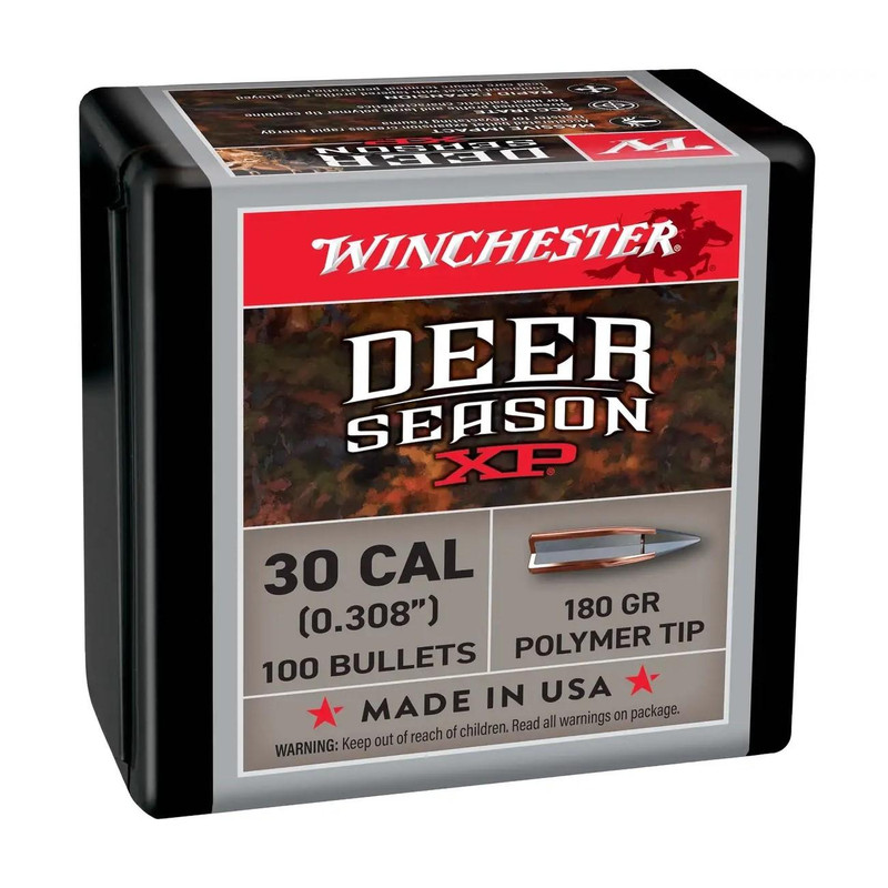Winchester Deer Season XP Rifle Bullets 30 Cal 150 gr 100/ct - WB30XP