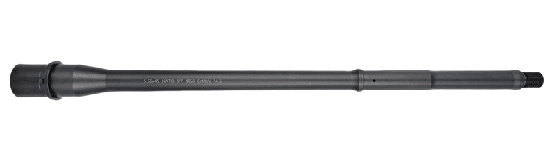 Lead & Steel LLC 5.56mm 14.5" Pencil Profile Mid-Length Barrel, M4 Feed Ramps - LS556PEN-MID-14.5