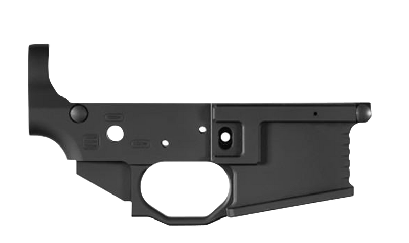 Black Rain Ordnance Milled Lower Receiver 7075-T6 Aluminum, Black Anodized - BROMLRBLK
