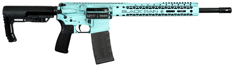Black Rain Ordnance Spec+ Fusion 5.56 NATO 16" 30rd Rifle, Tiffany Blue - FUSIONTBB