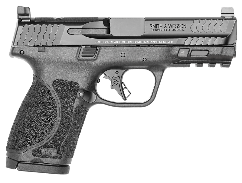 Smith & Wesson M&P M2.0 Compact 9mm 4" 15+1 Pistol, Black Armornite - 13563
