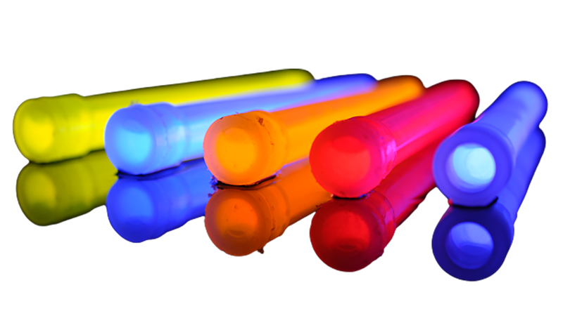 Humvee Adventure Gear Light Stick Family Pack Multi-Color 6" - HMVLS6FP10