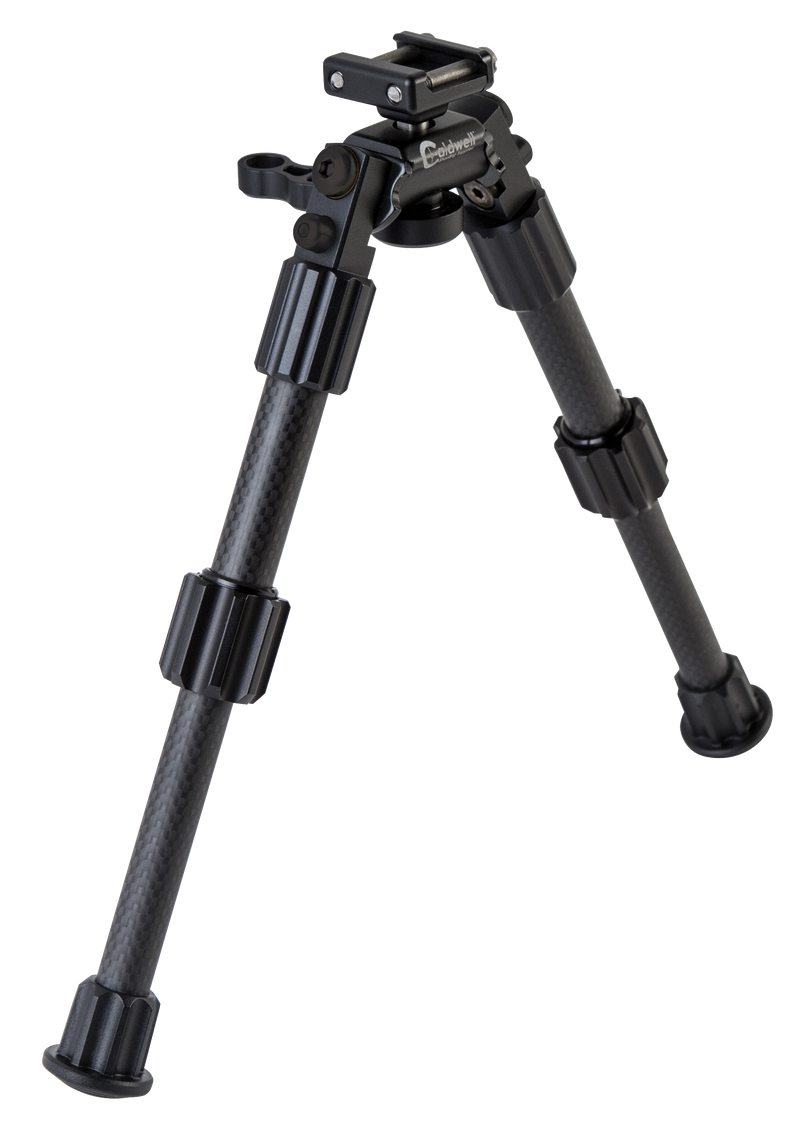 Caldwell Accumax Premium Pic Rail Bipod 6-9" Black Carbon Fiber - 1081952