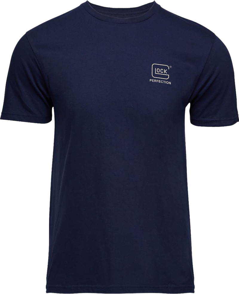Glock Strong Short Sleeve T-Shirt, Navy - AP96197