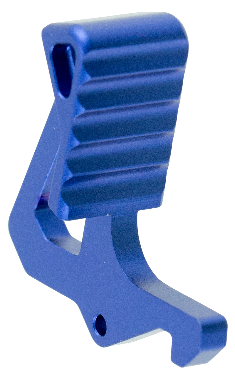 Strike Industries Charging Handle Extended Latch, Blue Anodized Aluminum AR-Platform - ARLATCHBLU