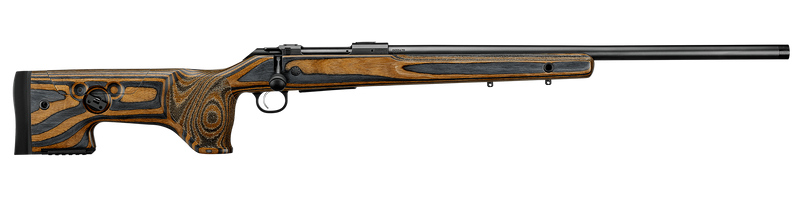 CZ 600 Plus Range .223 Rem 24" 5+1 Bolt-Action Rifle, Grey/Brown Laminate - 07511