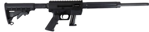 Just Right Carbines Takedown Gen3 9mm 17" 17rd Rifle, Black - JRC9MPTDG3TBBL
