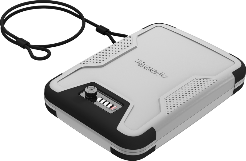 Hornady TrekLite Lock Box with TSA Combination Lock, Black/Gray - 95262