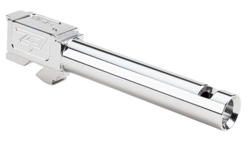 Zaffiri Precision Ported Barrel for Glock 17 Gen1-4, Stainless Steel - ZP.17BCPSS