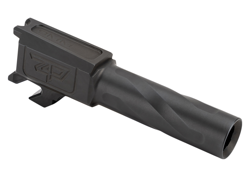 Zaffiri Precision Springfield Hellcat Crowned Black Nitride Barrel, 7.5" - ZP.HCBBN