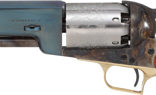 Cimarron Lonesome Dove Walker McCrae 44 Caliber Revolver, Charcoal Blued - CA020XC00LAM