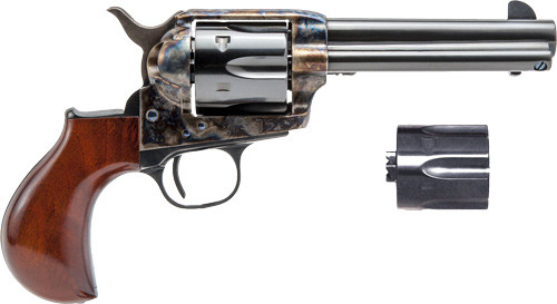 Cimarron Thunderer .45 LC/ACP Dual Cylinder 4.75" Revolver, Blued - CA349