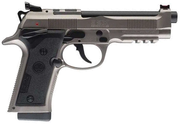 Beretta 92X Performance Carry Optic 9mm 4.9" 15rd Pistol, Gray Nistan - J92XPCO21